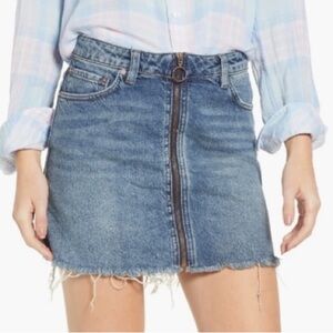 Free People Denim Skirt